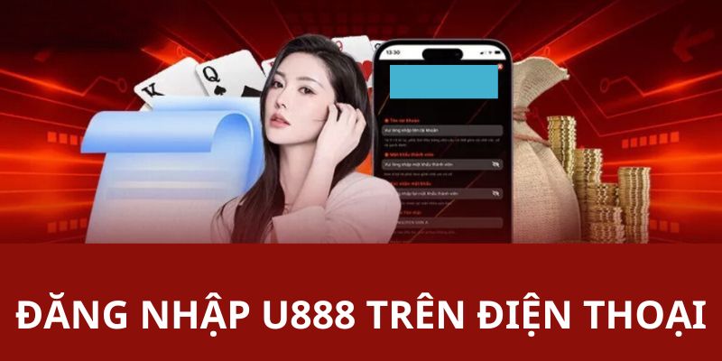 Chi tiết các bước đăng nhập U888 trên điện thoại